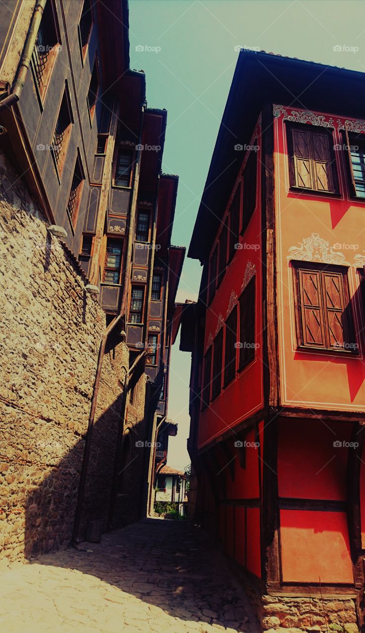 The old town of Plovdiv