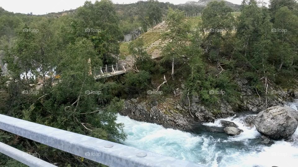 The rough nature in Norway