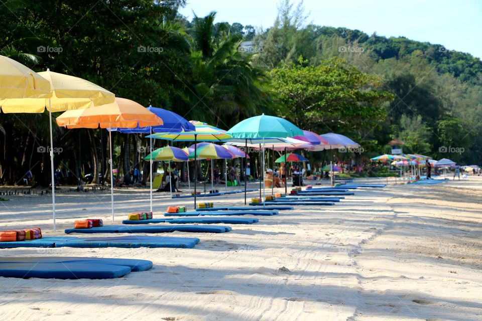 Surin Beach in Phuket Thailand