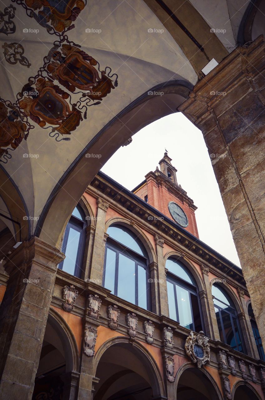 Palacio del Archiginnasio de Bolonia (Bologna - Italy)