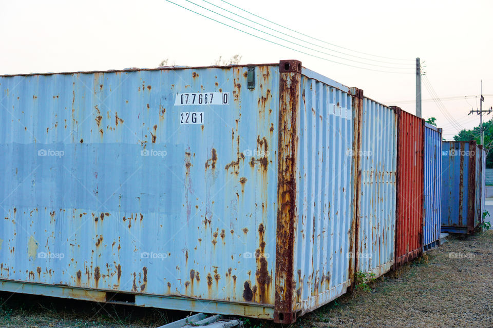 Old container