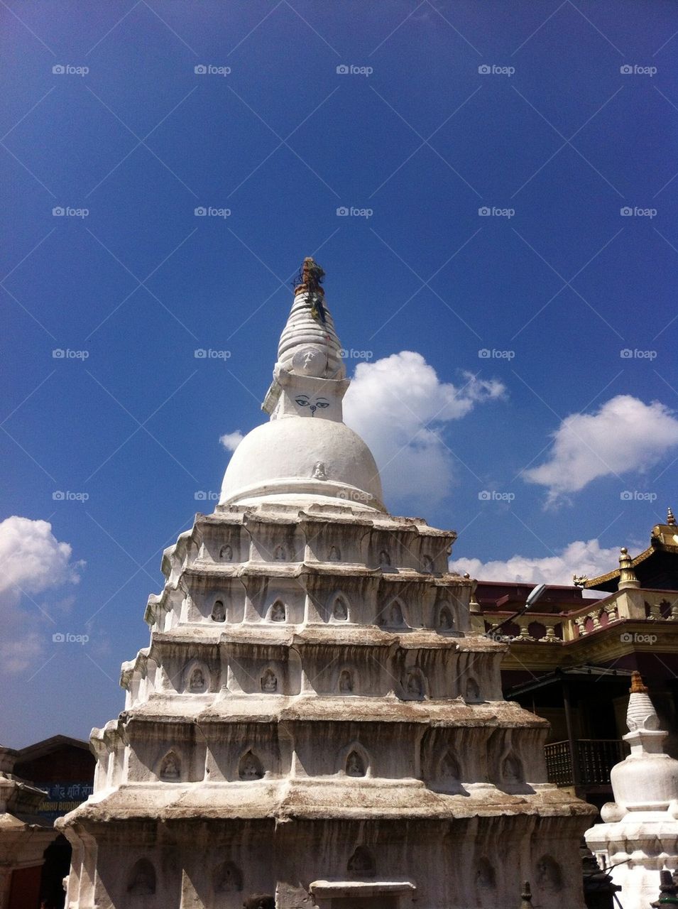 Beautiful stupa 