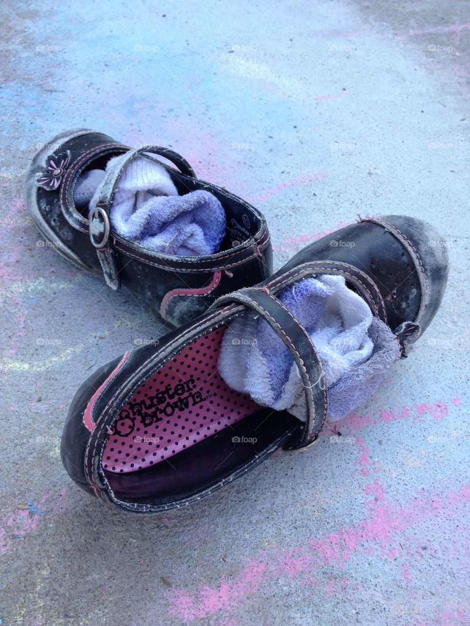 Shoes Left Behind For Play