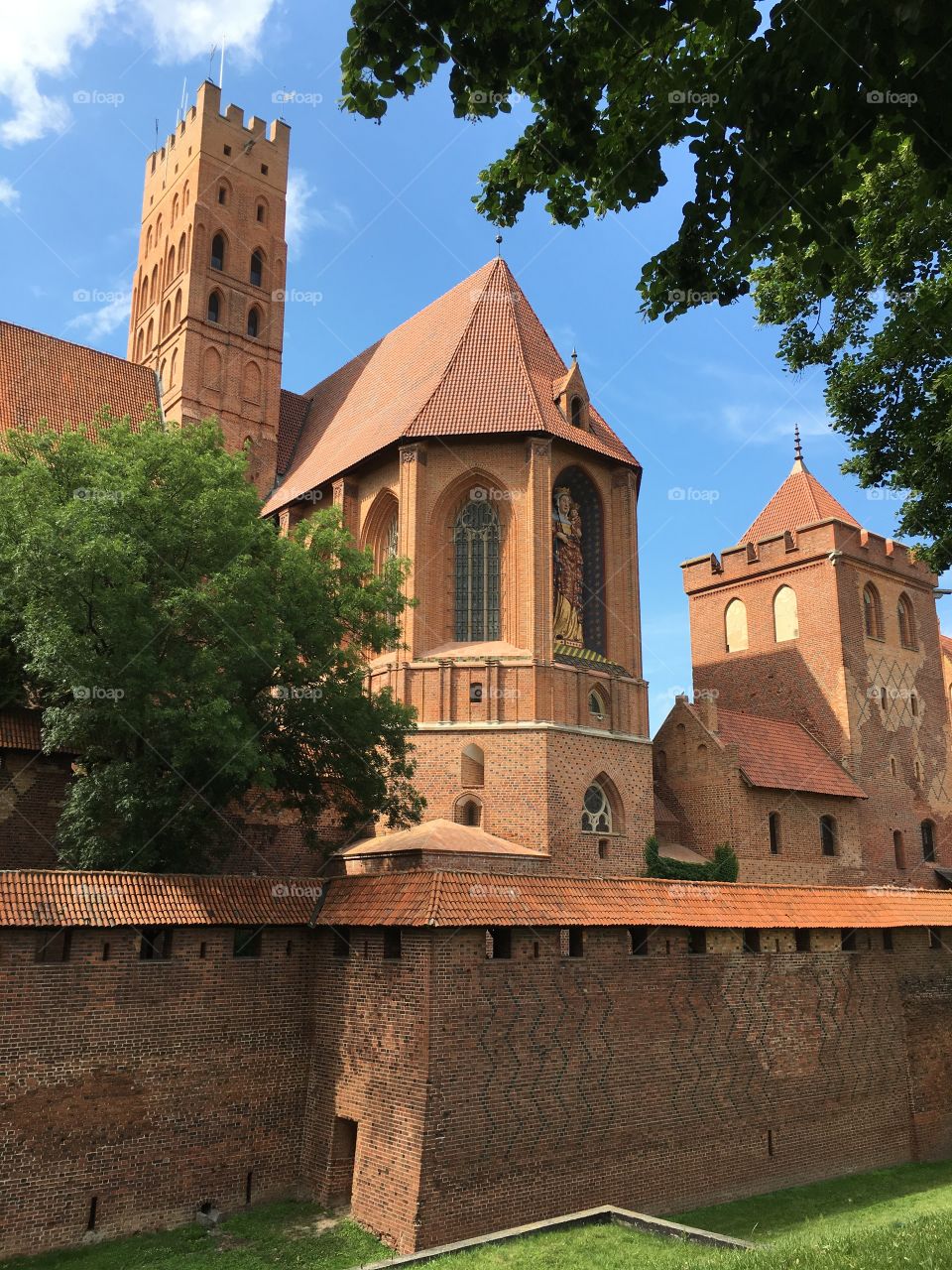 Malbork Castle in Poland