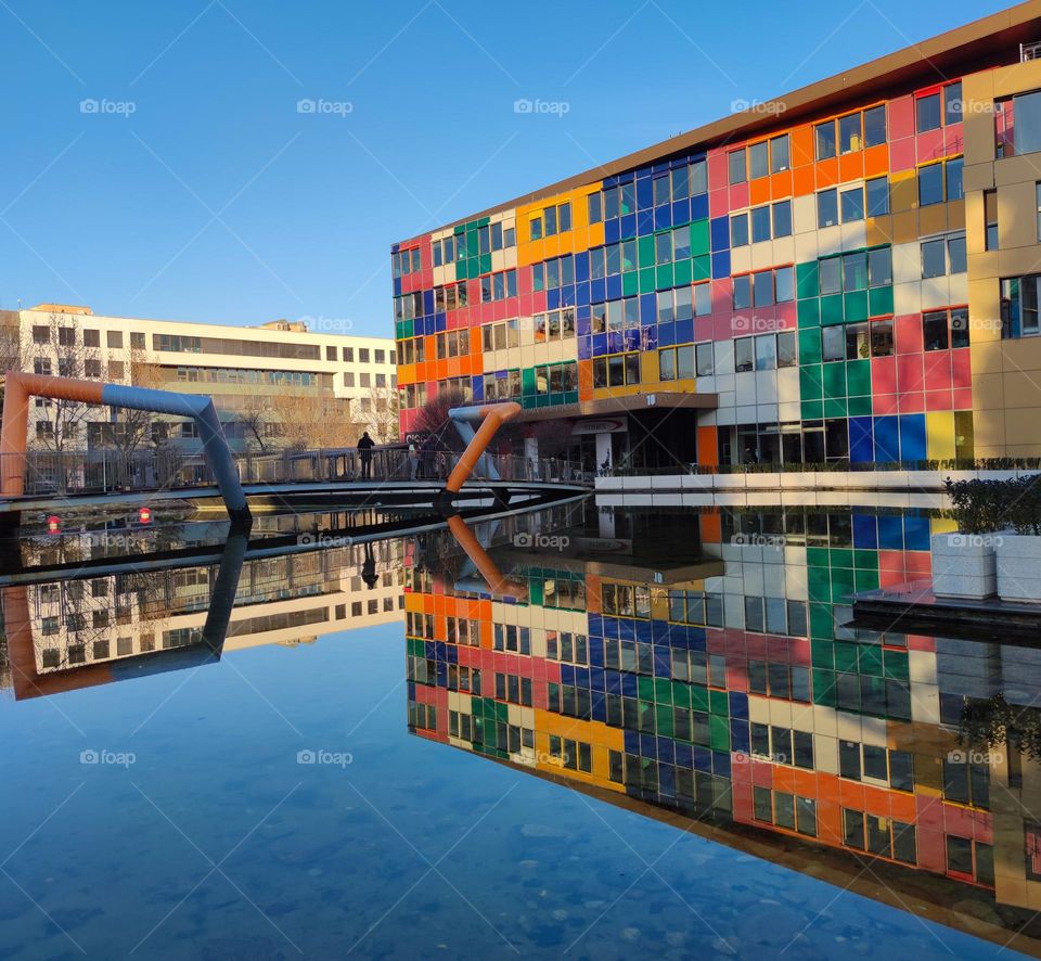 Colorful reflection