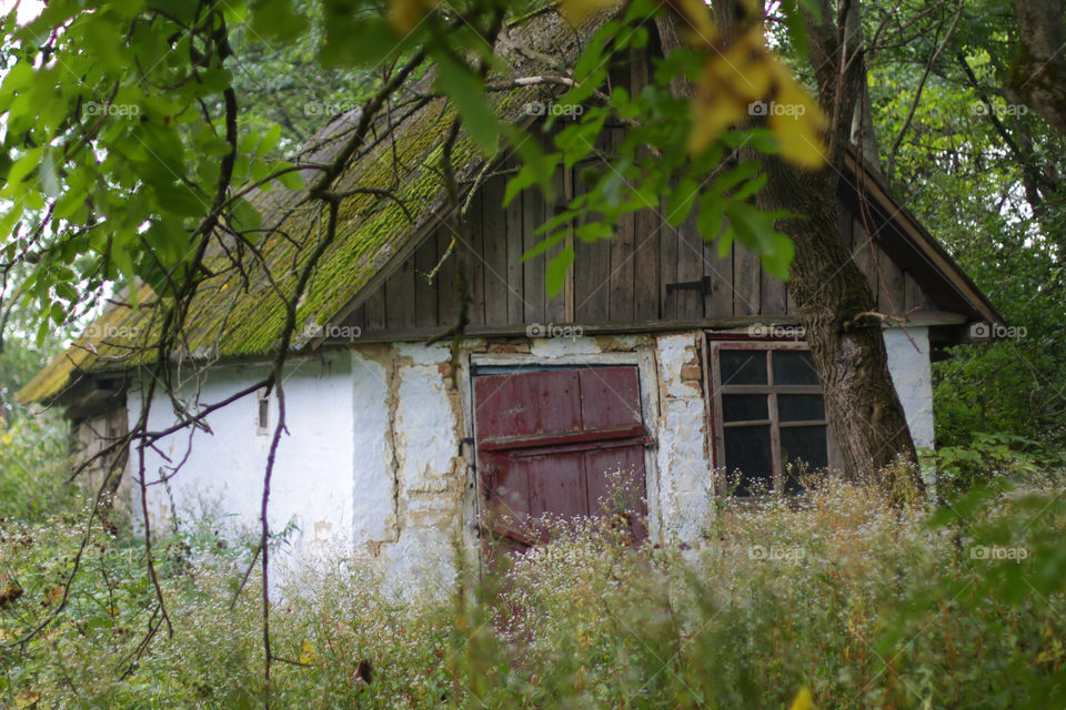 Old house in the village 