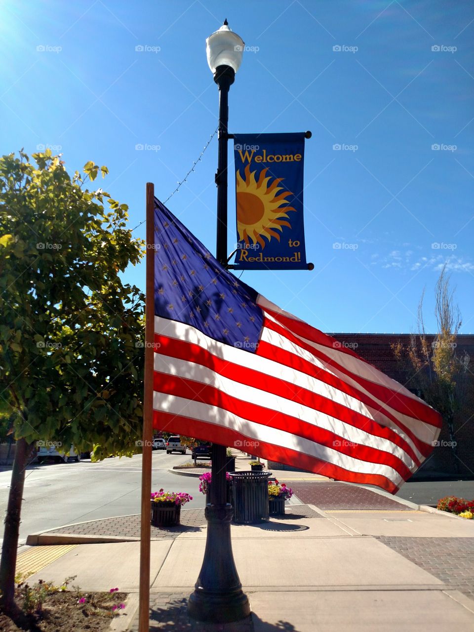 American Flag Day City Redmond Oregon