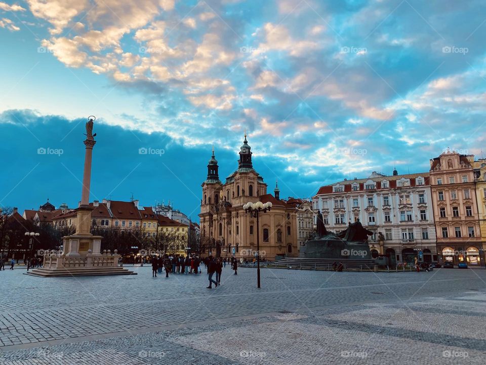 City centre square 