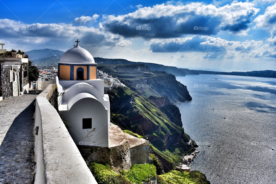 Pictures in Santorini