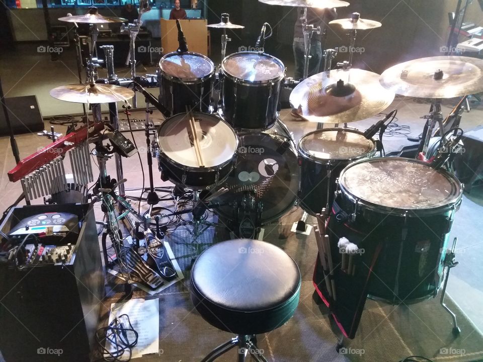 Drum setup