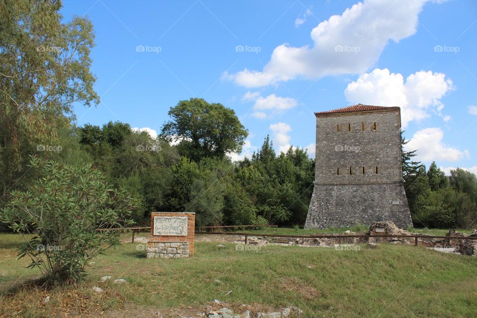 Is it Hellenistic, Roman, Byzantine or Venetian civilization? There can be guessing around here. Thankfully, there are plenty informational signs along the way, even in English, to make roaming around easier in Butrint national park, Albania. 