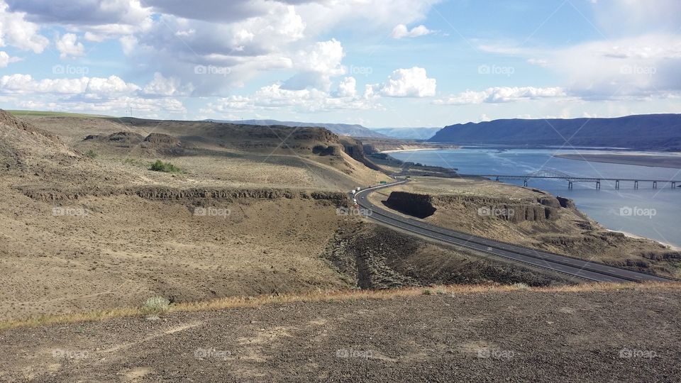 trip down the canyon. I was on a car trip and couldn't resist taking a picture