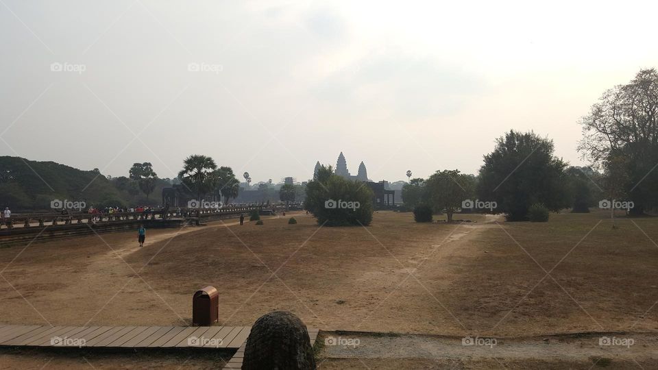 Ancient stone castle