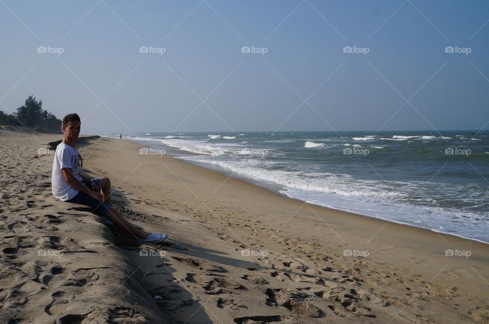 Beach, Sand, Sea, Water, Ocean