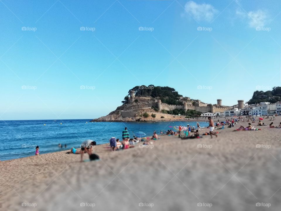 Playa de Tossa de mar