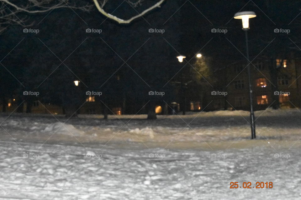 Winter in Oslo Norway