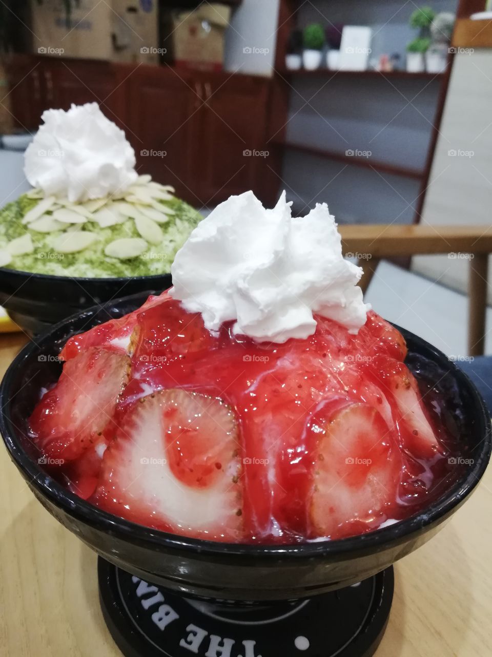Delicious Strawberry Bingsu
