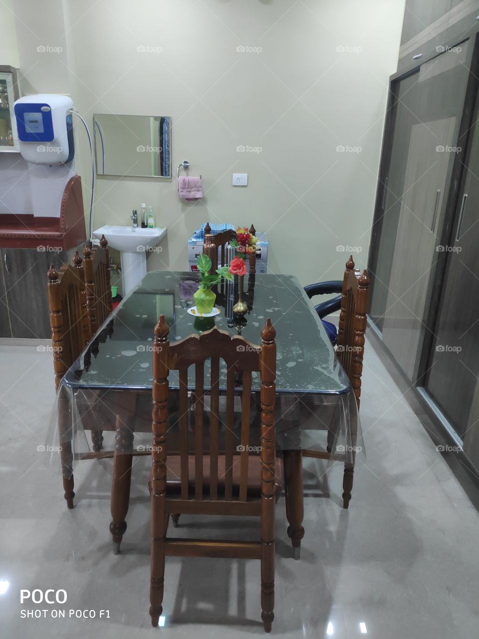 A beautiful dining area