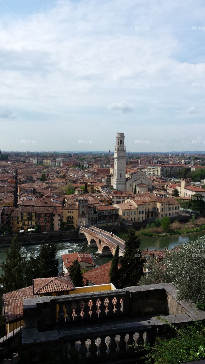 beautiful view of verona...
