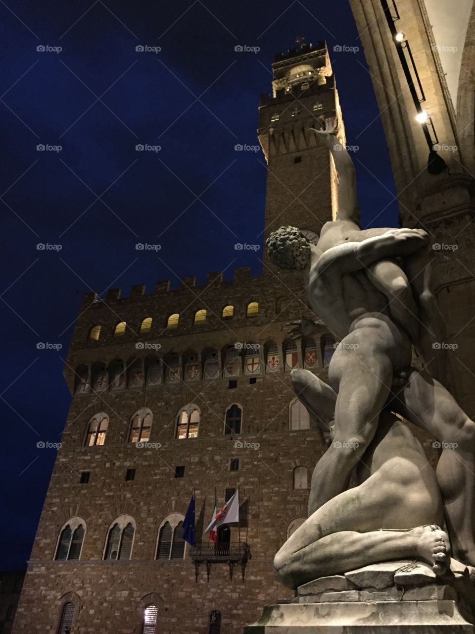 La magia di Firenze di notte ... 