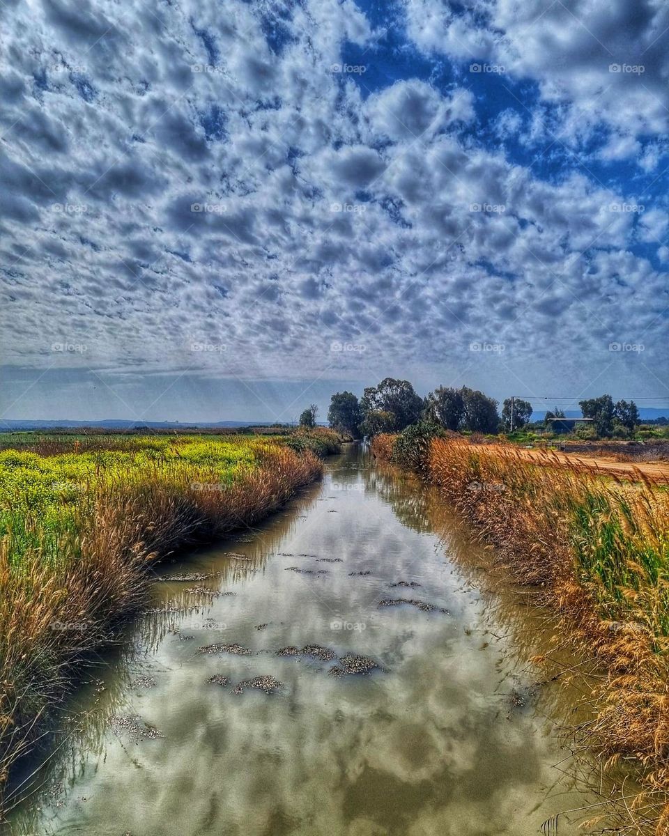 sky clouds screensaver wallpaper