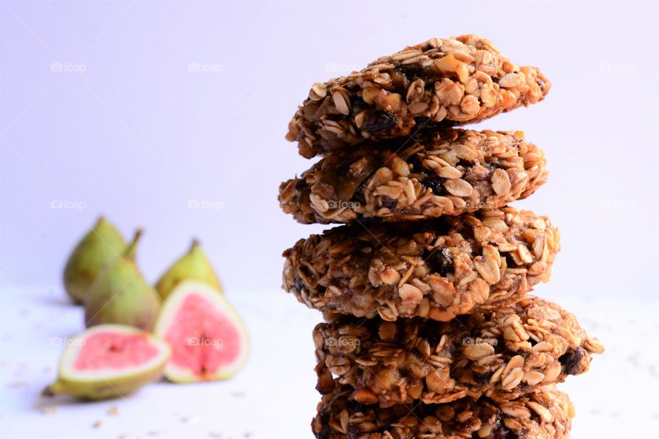 Fig Oat Cookies