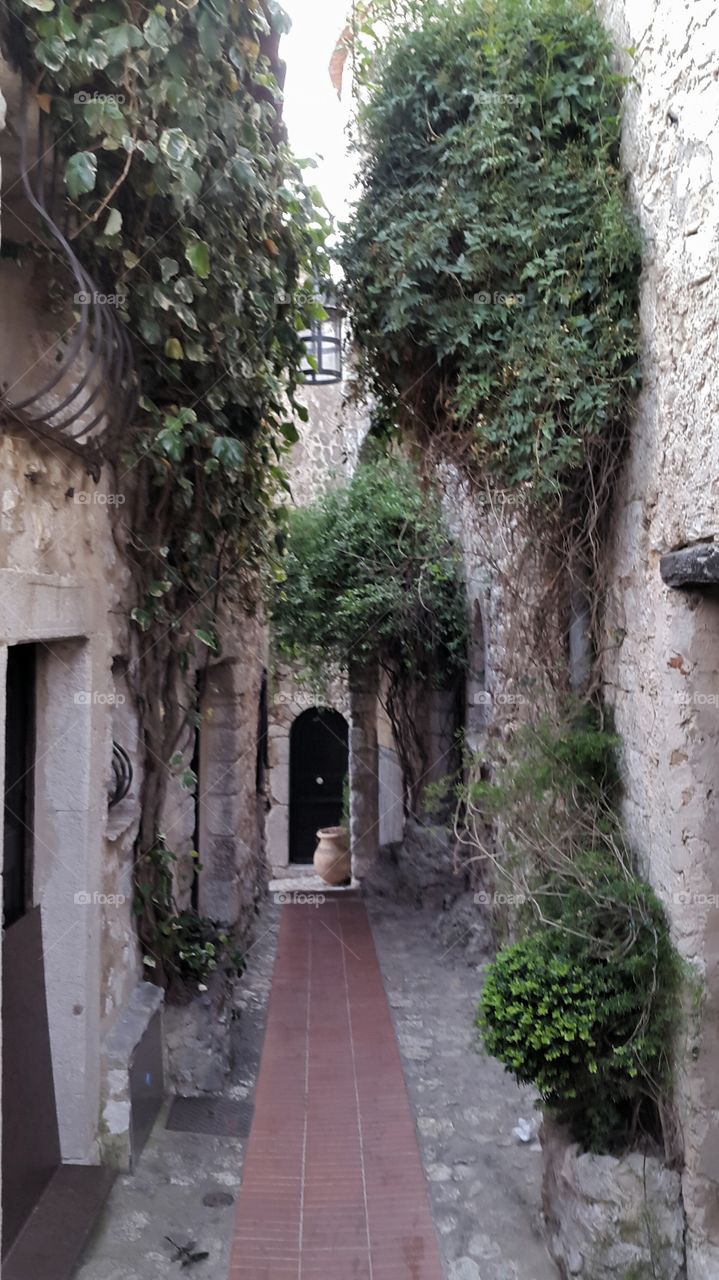 Eze Village, Cote d'Azur, France.
