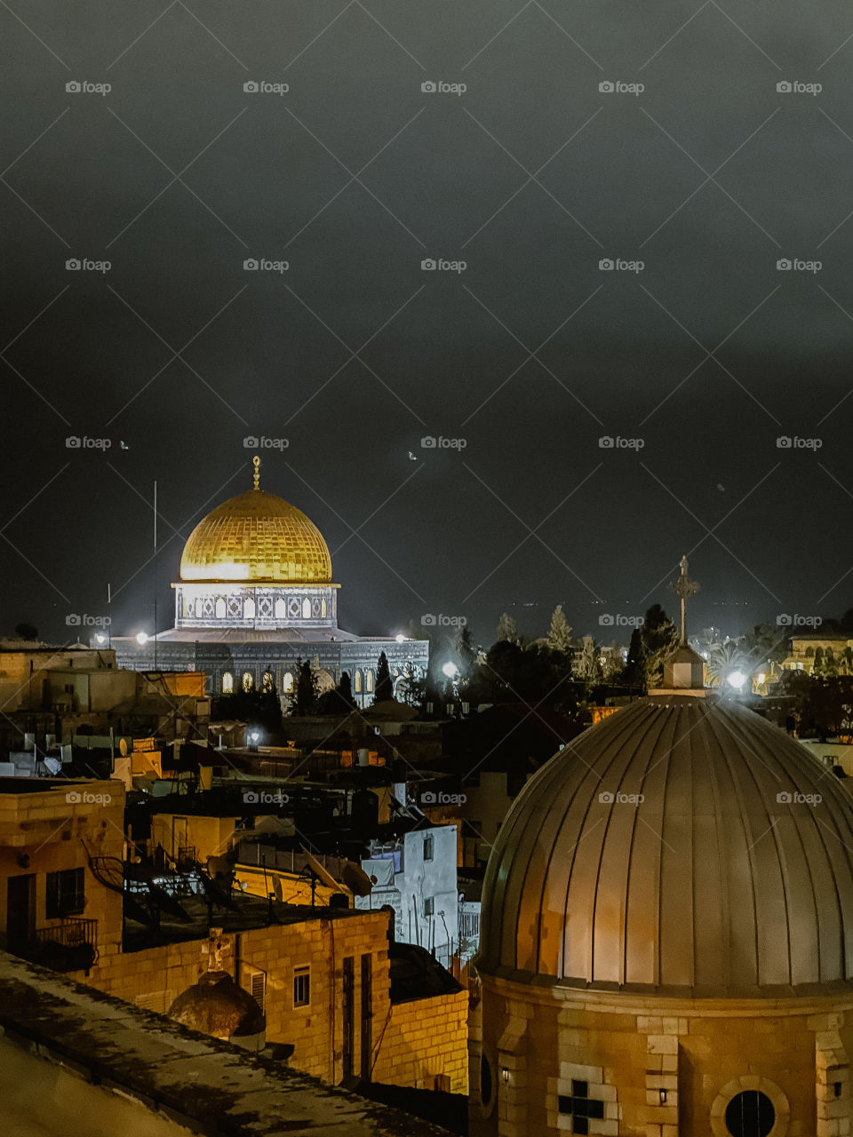 Jerusalem by night