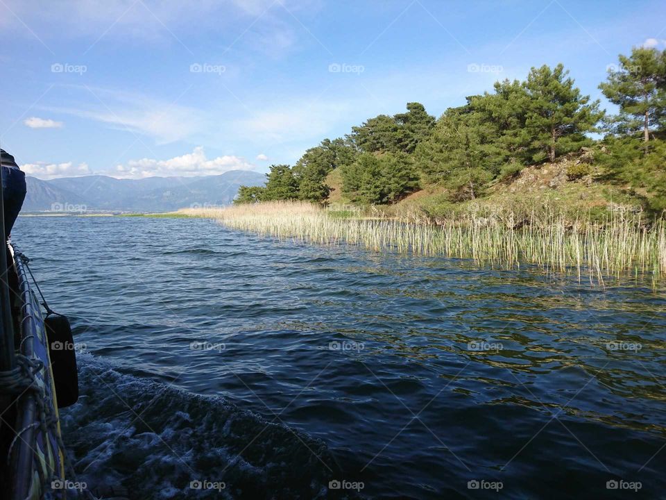 Lake in Turkey