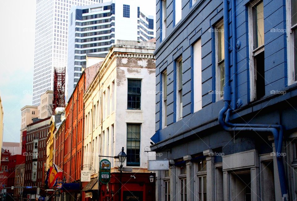 red white and blue New Orleans