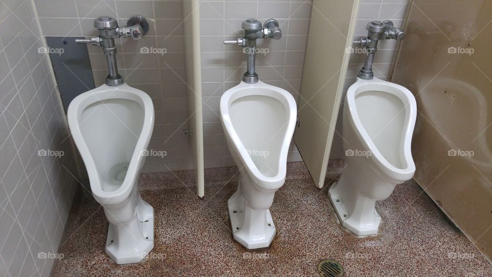 old fashioned urinal