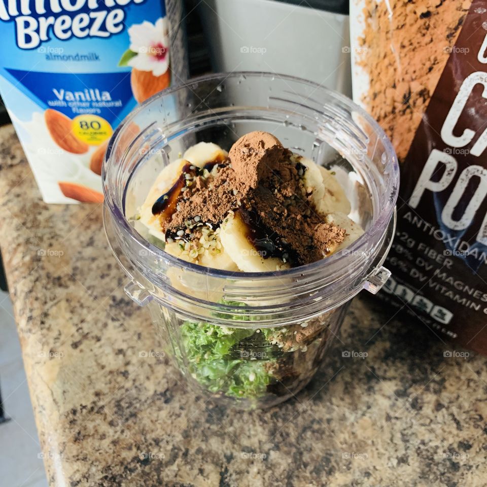 Blackstrap Banana Smoothie