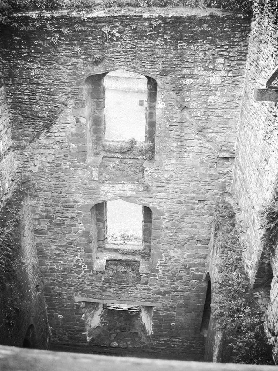 The Great Tower. The Great Tower in Ludlow castle. 