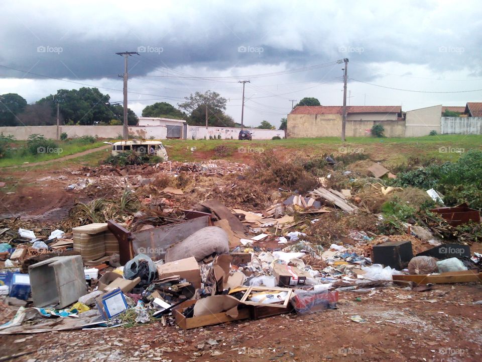 Trash. this is Brazil