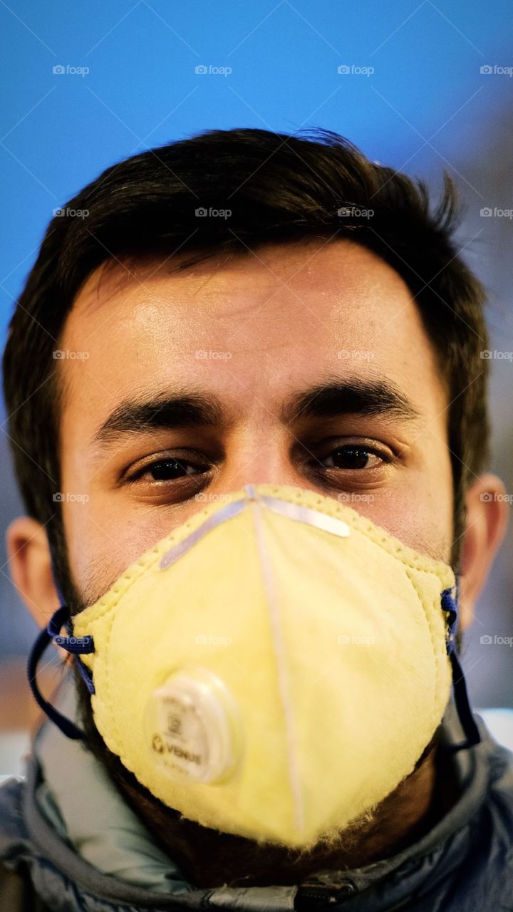 New normal: Life breathing in mask.