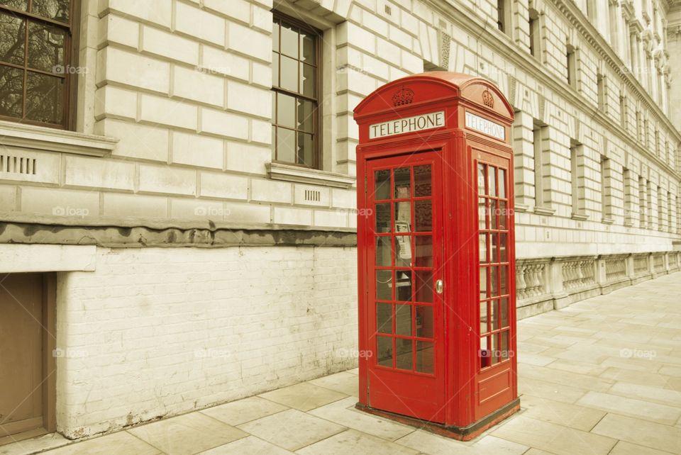 Red Phone Box, London, England