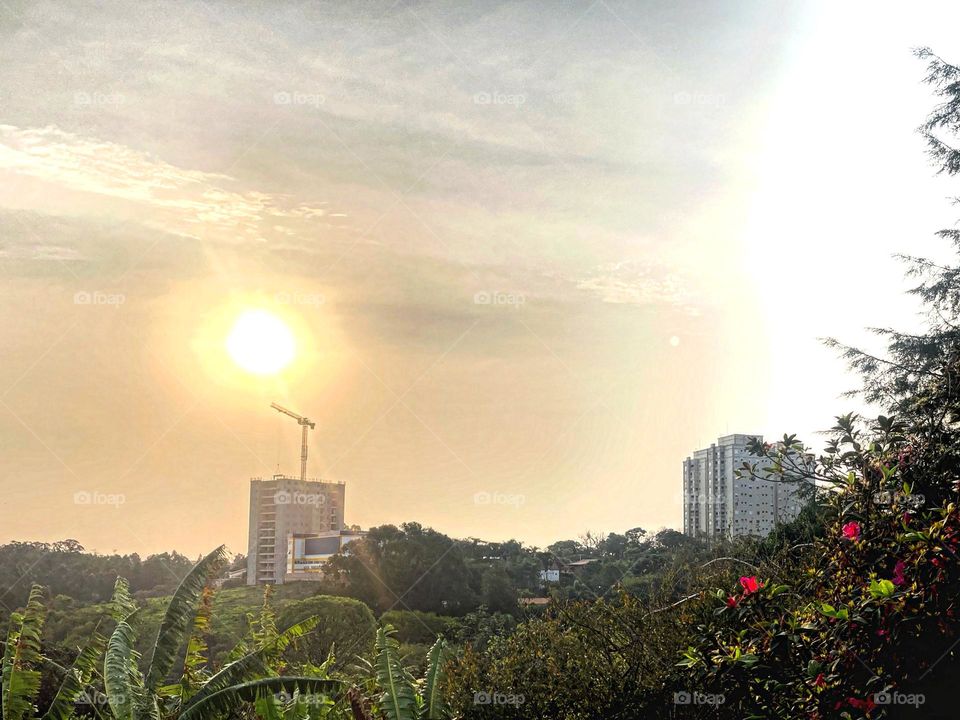 🌇🇺🇸 An extremely beautiful sunset in Jundiaí, interior of Brazil. Cheer the nature! / 🇧🇷 Um entardecer extremamente bonito em Jundiaí, interior do Brasil. Viva a natureza! 