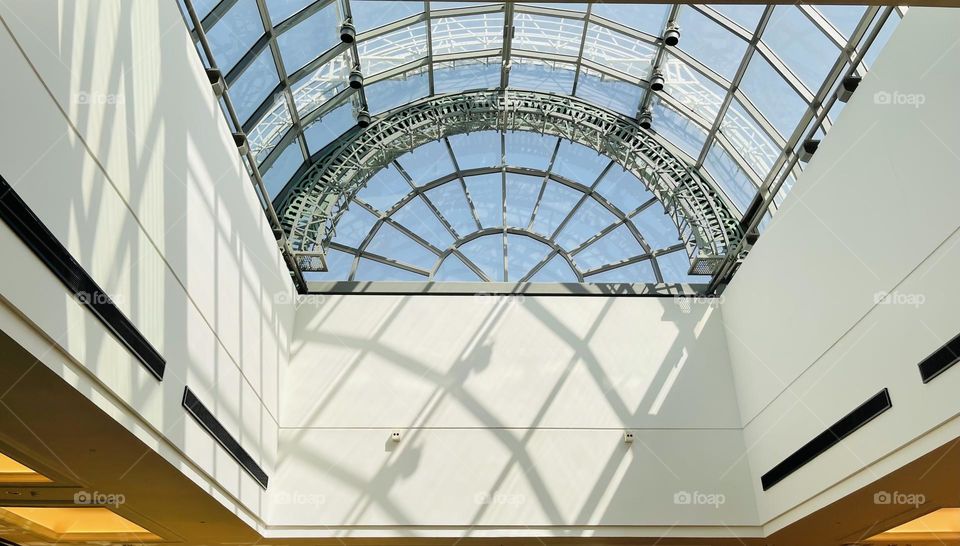 An arch at the Mall of Emirates -Dubai