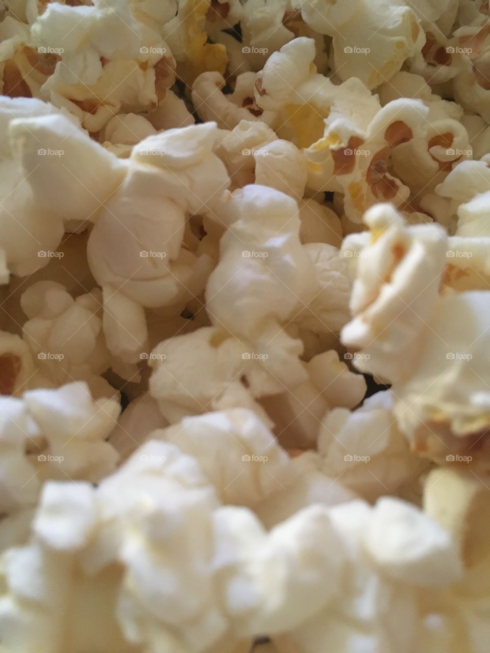 Popcorn kernels up close. Movie time and healthy snack time.