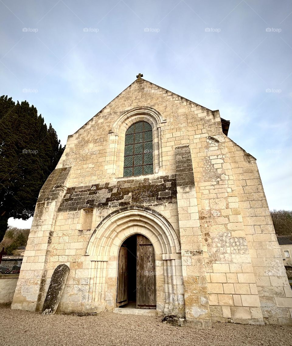 Church , France February 2023 . 