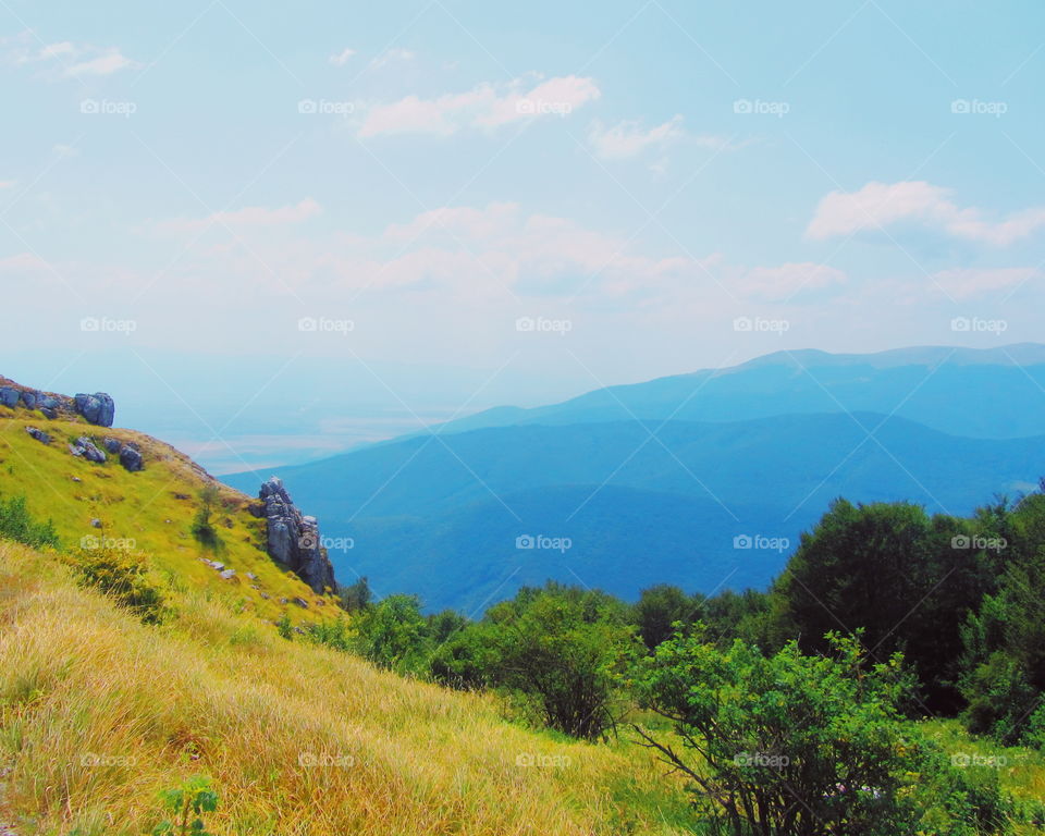 Balkan mountains