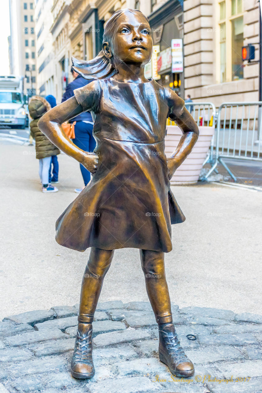 Fearless Girl,  Wall Street, NYC