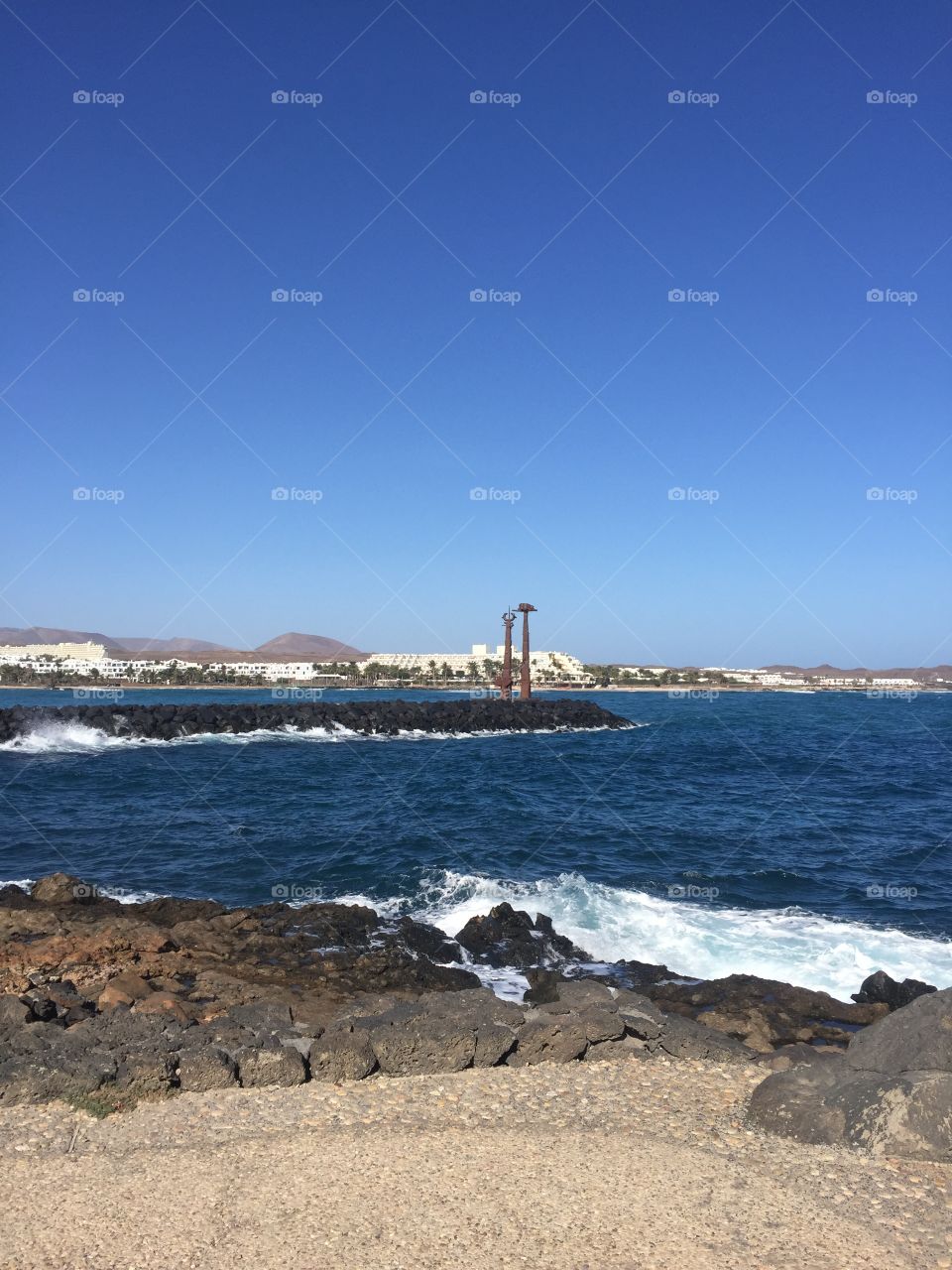 Costa Teguise Océano Atlántico Islas Canarias 