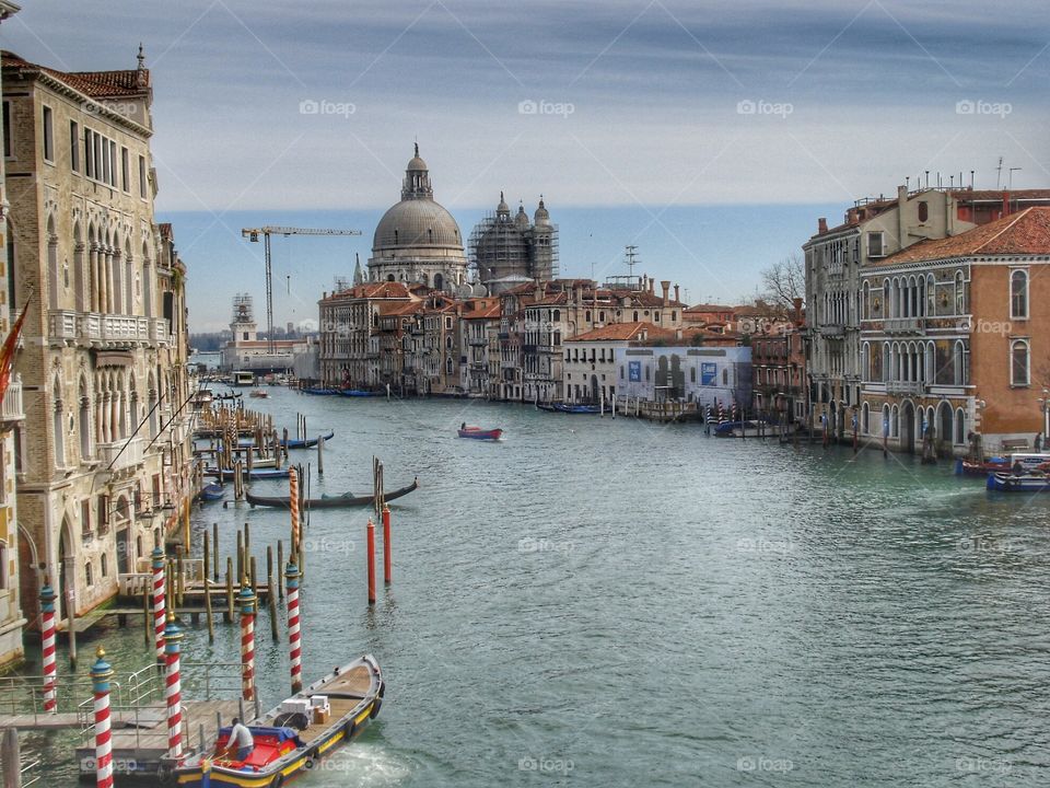 View of Rialto's bridge