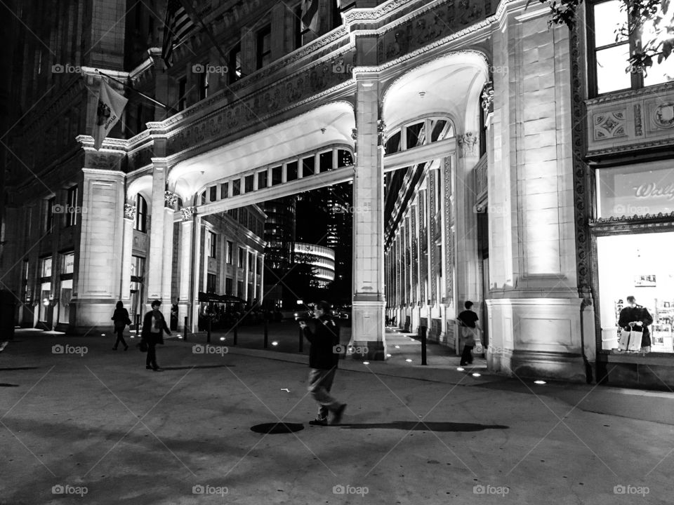 Street, Monochrome, People, City, Architecture