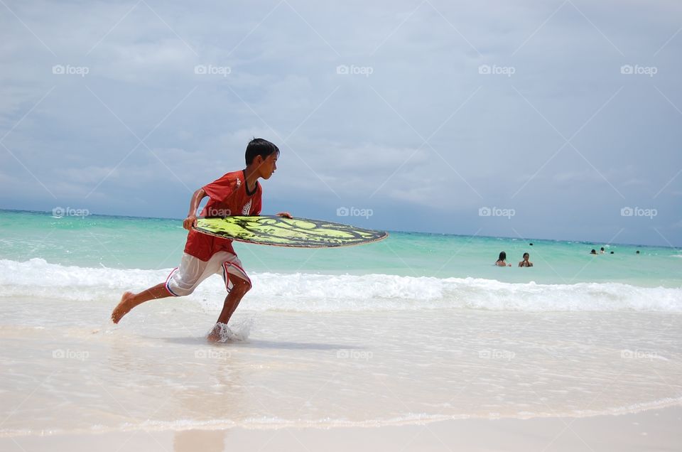 Skimboarding 