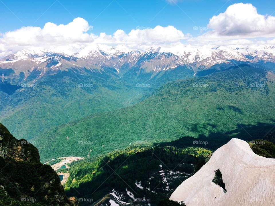 Caucasus mountains