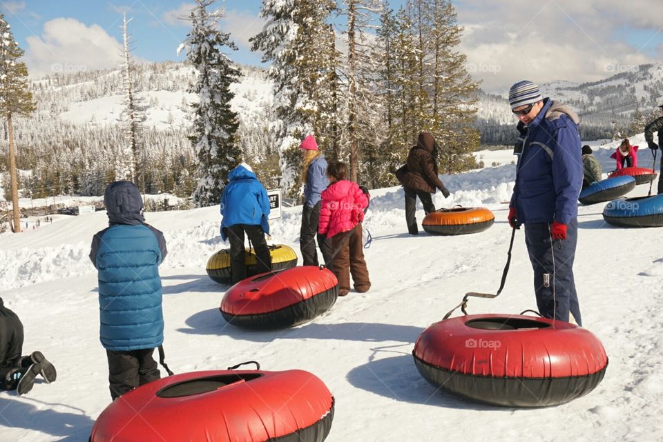 snow sled