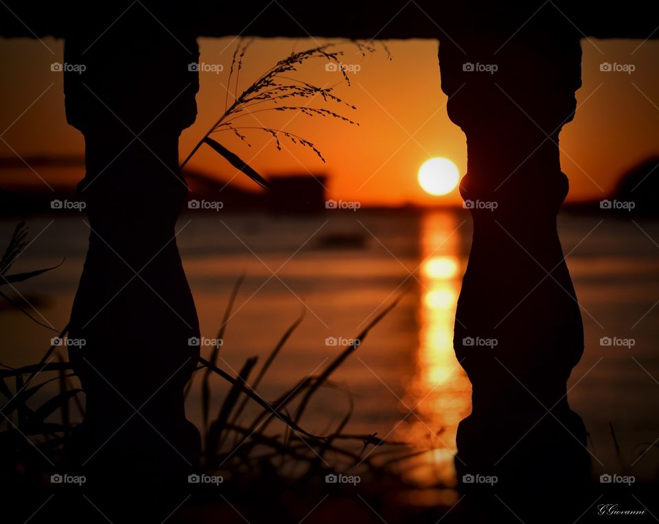 sunset PANTANAL MS BRAZIL