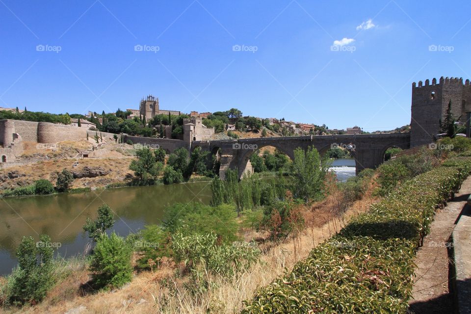 Bridge over Toledo River 